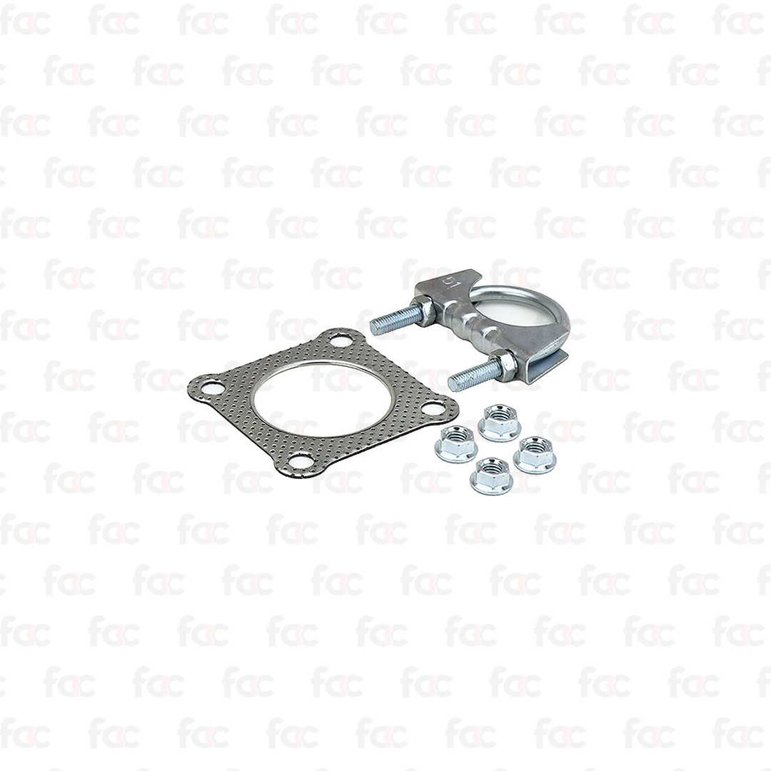 Homologated Petrol Catalytic Converter Fitting Kit For Audi A2 1.4 00-01 Euro 2