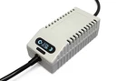 C64 PSU OLED Digital Gray EU - Replacement Power Supply for Commodore 64, EU Plug