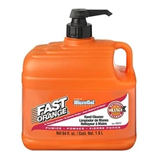Permatex Fast Orange Pumice Lotion Hand Cleaner 1/2 Gallon With Pump (25217)