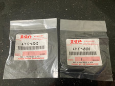 2 x GENUINE SUZUKI SIDE PANEL CUSHIONS - GS1000 GS750 GS550 GS400 47117-45000  a
