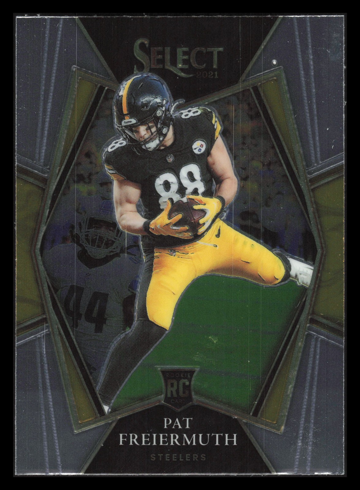 2021 Panini Select #159 Pat Freiermuth Pittsburgh Steelers Rookie
