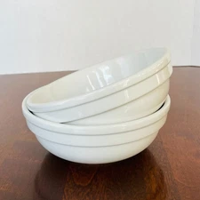 Crate & Barrel Culinary Arts Cafeware II Lot of 2 Soup/Cereal Bowls 6-1/2"