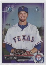 2017 Bowman Draft Chrome Purple Refractor 29/250 Noah Bremer #BDC-127 0i21