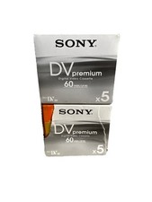 10 Pack Sony Premium 60 Minute Premium Mini DV Tape