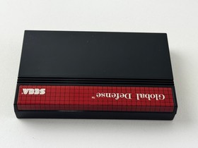Global Defense (Sega Master System, 1987) Complete With Manual & Insert