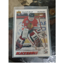 Upper Deck 1991-92 Dominik Hasek #335 Chicago Blackhawks NHL Hockey Card