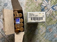 LOT OF 10 Bussman Fusetron Time Delay Current Limiting Class RK5 Fuse, FRN-R-6