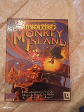 THE CURSE OF MONKEY ISLAND 3 PC CD ROM ITA BIG BOX LUCASARTS  1997 