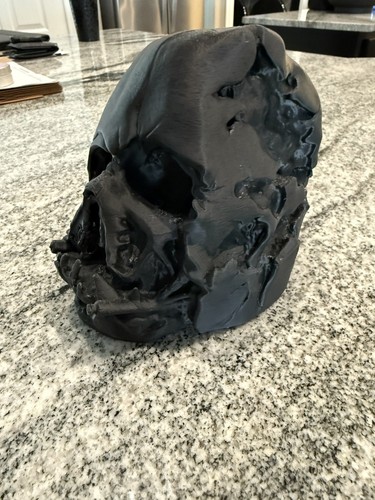 Star Wars Darth Vader Melted Helmet ( Force Awakens) 3D Printed Prop Replica - Picture 6 of 9
