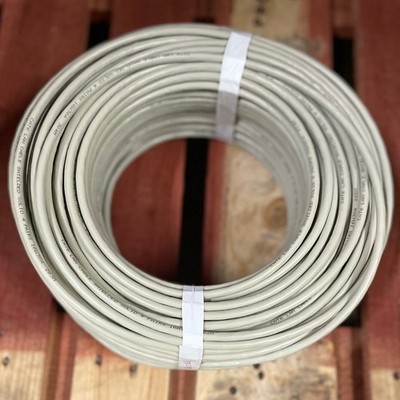 CAT5 Netzwerkkabel 185 Meter grau ungeschirmt Datenkabel Schnittlänge ohne Klemmen