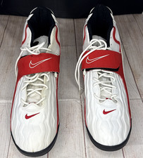 Nike Air Jet Shark Men's Football Cleats Red White Black Size 16 (121422) RARE