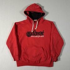 Vintage ELEMENT Skate Hoodie Medium Red Y2K D...