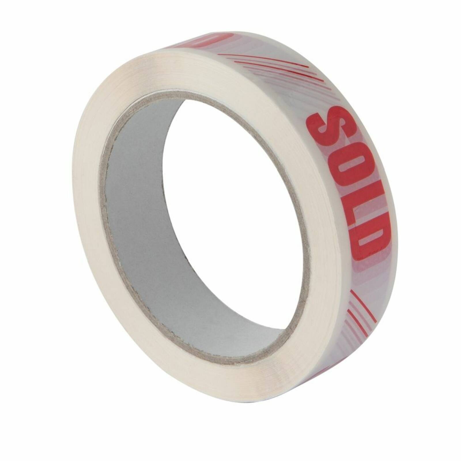 Sold Packaging Parcel Tape 25mm x 66m- Pack of 6 Rolls