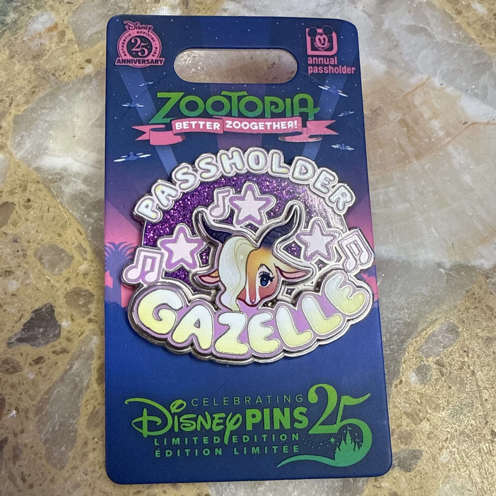 Disney Parks Pin 2025 Zootopia Better Together Opening Day Limited Release WDW