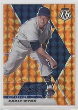 2021 Panini Mosaic Reactive Orange Mosaic Prizm Early Wynn #27 HOF fm0