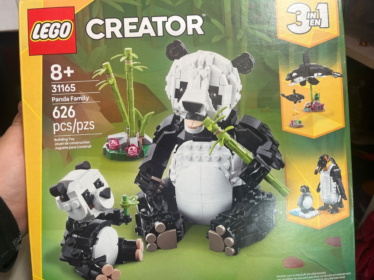 Buy LEGO CREATOR: Wild Animals: Panda Family (31165) online