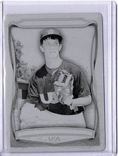 2010 Topps USA Baseball 16u MARC BRAKEMAN 1/1 Black Printing Plate #USA-48
