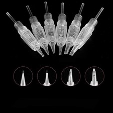 Permanent Makeup Eyebrow Lip Tattoo Pen Tip Ink Cartridge Accessories Size 1P-1D