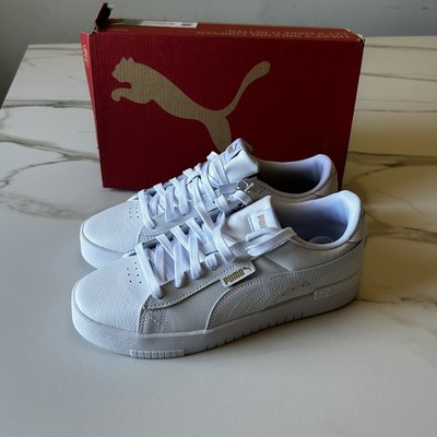 Puma Women's Shoes Jada SC Better White Team Gold Athletic Sneaker Size 11