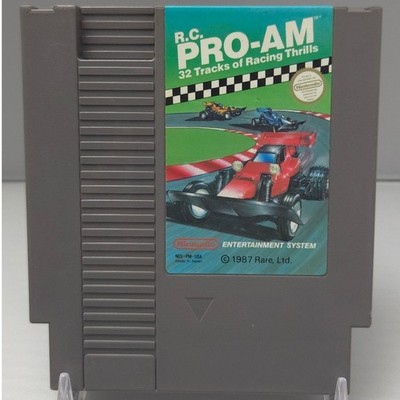 R.C. Pro-Am - Nintendo (NES) 1988 - Cartridge Only - Authentic Clean & Tested