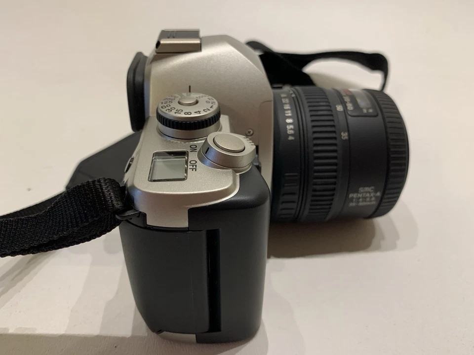 Pentax ZX-M 35mm Film WORKING Camera SMC Pentax-A 35-80mm Lens Neck Strap - Image 2 of 4