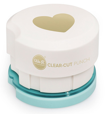 American Crafts TOOL - We R Memory Keepers - CLEAR CUT PUNCHES - 2IN - HEART 660