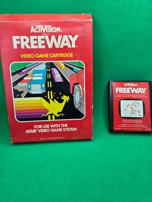 Freeway (Atari 2600) By Activision In Box 1981 Authentic