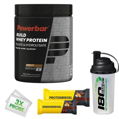 (57,93EUR/kg) Powerbar - Black Line Build Whey Protein 550g - 572g Dose + Bonus