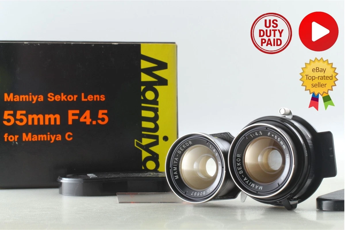 Mamiya f/4.5 55mm Focal Camera Lenses for sale | eBay