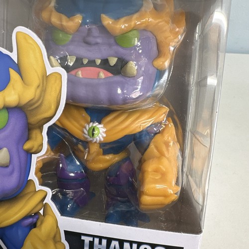 Funko Pop 993 Mech Strike Marvel Thanos (NEW, Box Top ripped off) Bobble-head - Picture 8 of 14