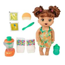 Baby Alive Magical Mixer Doll Tropical Treat with Blender