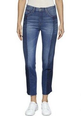 Tommy Jeans High Rise Slim Cropped Izzy TJ New Combo Blue Damen Hose Denim L32