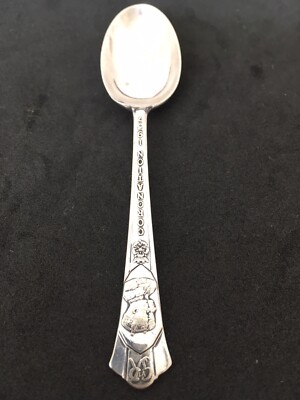 MAPPIN & WEBB 1A Silver Plated 1937 Coronation Souvenir Teaspoon