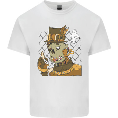 Steampunk Zombie Halloween Kids T-Shirt Boys Girls
