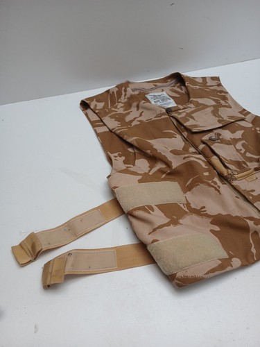 British Army Desert DPM Camo Body Armour Cover Size 180/116 Issued & Used. - Picture 8 of 20
