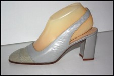 Escarpins Bally Annie II En Cuir Crocodile Noir - Taille 6.5 US, Occasion, Fabriqué En Italie