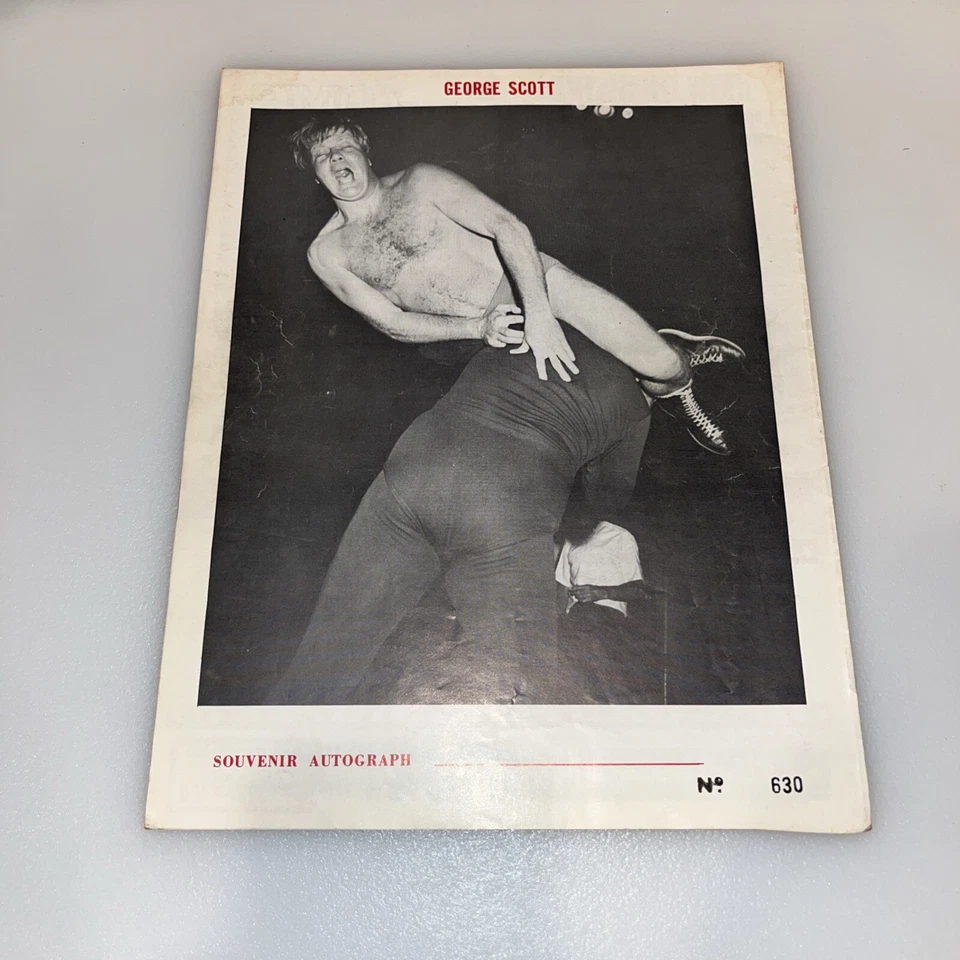NWA GCW Ringsider 13 de agosto 1971 Georgia Wrestling Program Buddy Colt El Mongol Foto 2 de 4