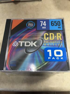 邦楽 THAT IT IS TDK RECORDS. (NOT FOR SALE) NEW-TDK CD-R 10 PACK 650 MB 74 MIN-12X DATA DISCS MEDIA-SEALED | eBay