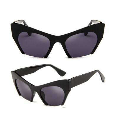 GAFAS DE SOL PARA MUJER COLOR NEGRO, MONTURA PASTA, GAFAS SOL CHICA