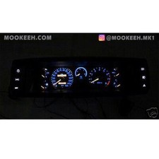 Mookeeh Mk1 Blue El Glow Gauge Overlay Kit Starion Mookeeh Mk1 Blue El Glow Gauge Overlay Kit Starion