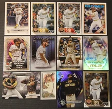 FERNANDO TATIS JR LOT of 12 Different w/ Parallels, Inserts & Premiums See Pics