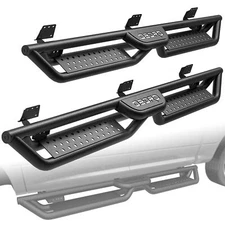 Running Boards Side Step for 2019-2026 Dodge Ram 1500 Crew Cab 6" Rail Nerf Bars
