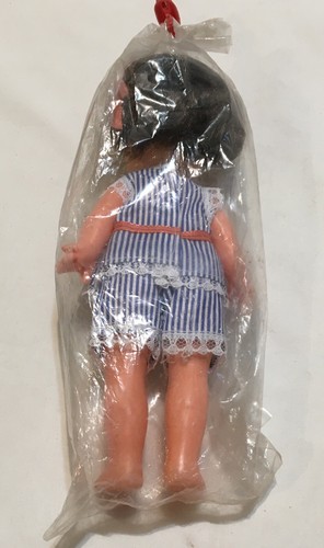 Vintage Doll Cheer Laundry Detergent Promotional Ad Brunette Blue NOS In Package - Picture 4 of 7