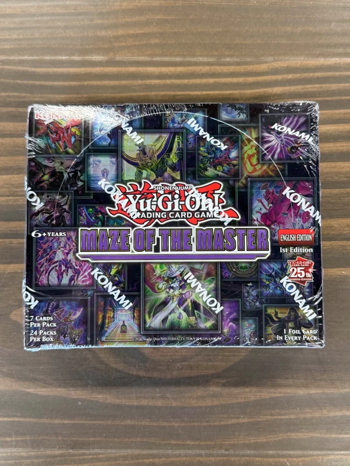Yugioh Maze of The Master Booster Box 1st Edition Factory Sealed