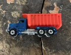 Vintage Hot Wheels Dump Truck. Blue Cab. Red Bed. Used