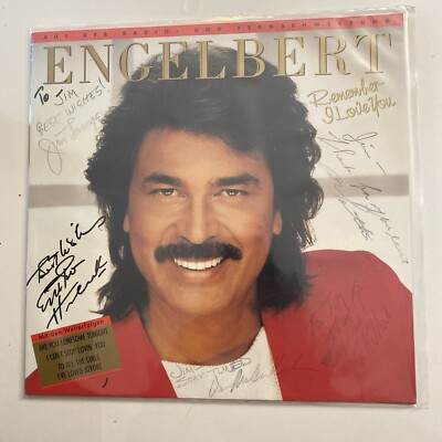 Engelbert Humperdinck Original Signed Vinyl/LP Remember I Love You