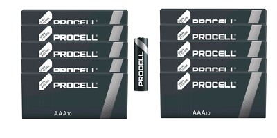 100 x Duracell Pro Cell MN2400 AAA Micro Alkaline LR3 LR03 Foto 1,5V ProCell