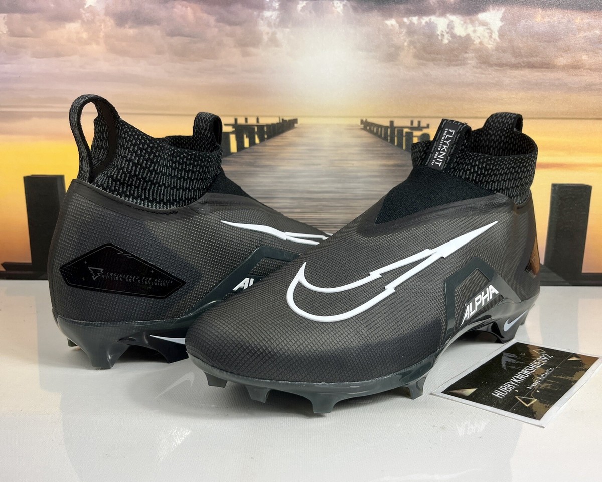 Nike Alpha Menace Elite 3 Football Cleats Black Grey DM1792-004 Men\'s Size 12 Nike Alpha Menace Elite 3 Men main image 3