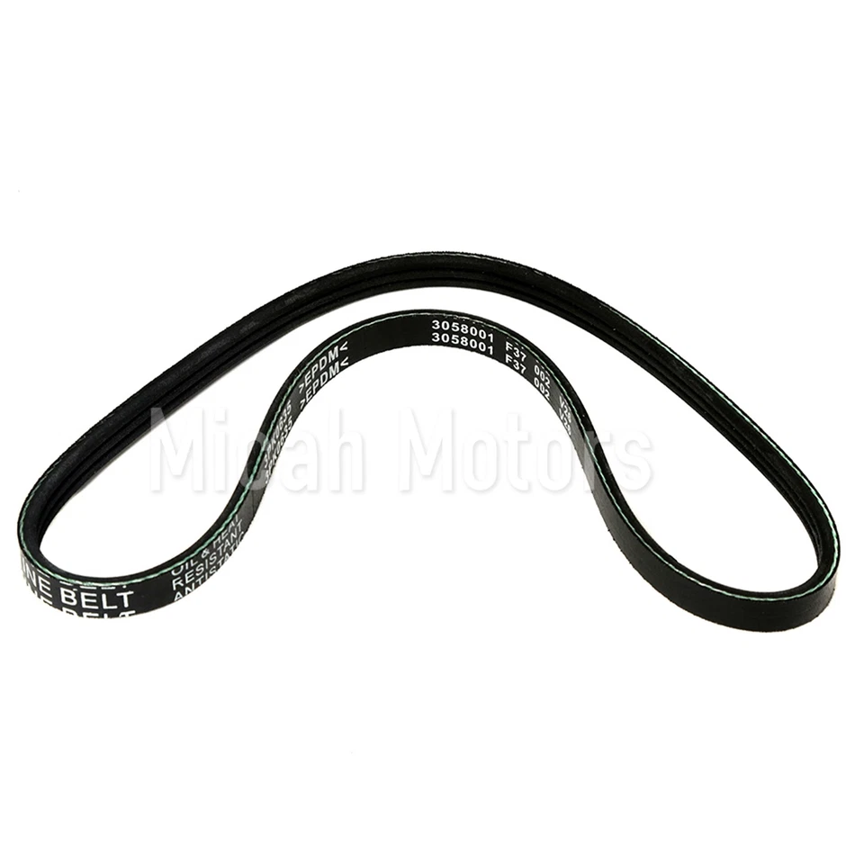 3X Serpentine Belt 3PK635 4PK865 5PK980 for 88-97 Toyota Celica Corolla 1.6 1.8L Foto 3 de 4