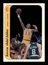 1986 Fleer Stickers #1 Kareem Abdul-Jabbar   NM X2615947